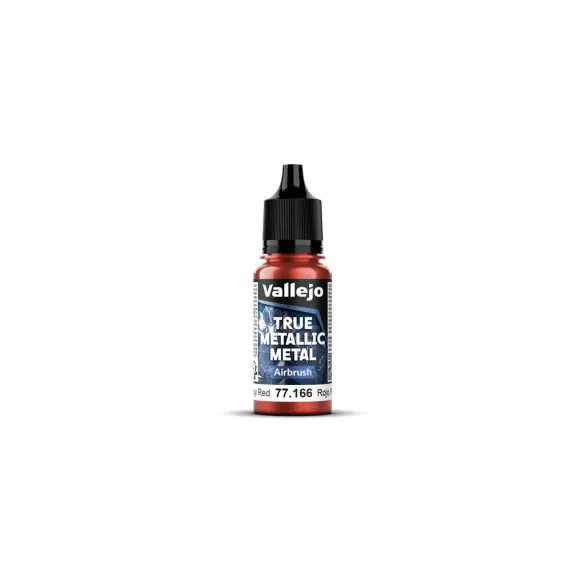 Vallejo - TMM / Airbrush - 166-18Ml Ruby Red-77166