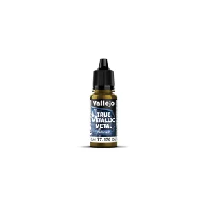 Vallejo - TMM / Airbrush - 176-18Ml Greenish Gold-77176