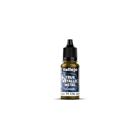 Vallejo - TMM / Airbrush - 176-18Ml Greenish Gold-77176