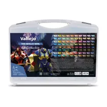Vallejo TMM / Color Case - 80 színű fémhatású festékkészlet