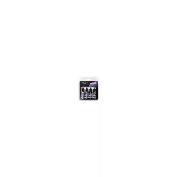 Vallejo - TMM / Set 4 colors - Amethyst Purple Paint Set-77255