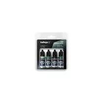 Vallejo - TMM / Set 4 colors - Dusken Green Paint Set-77257