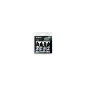 Vallejo - TMM / Set 4 colors - Dusken Green Paint Set-77257