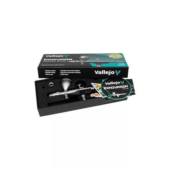 Vallejo - Airbrush - Innovator By Vallejo, Gravity System, Two In One-90001