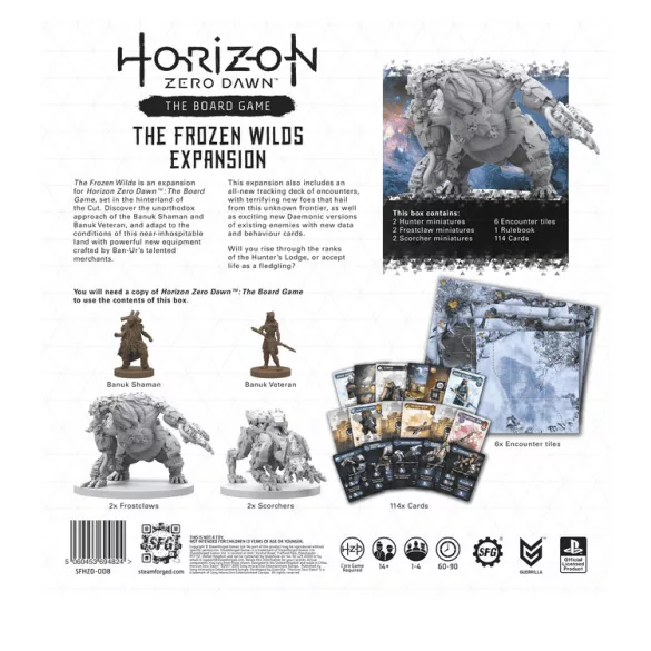 Horizon Zero Dawn™ Board Game - The Frozen Wilds Expansion - EN-SFHZD-008