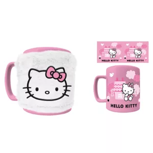 HELLO KITTY (PINK BOW) FUZZY MUG-FZMG2401850