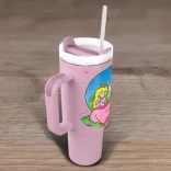 SUPER MARIO (PEACH) 40oz TUMBLER-MDB28165