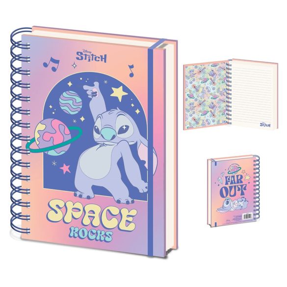 LILO & STITCH (PLANETARY) A5 WIRO NOTEBOOK-SR2404698