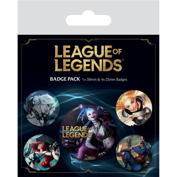 LEAGUE OF LEGENDS (CHAMPIONS) BADGE PACK-BP2404787