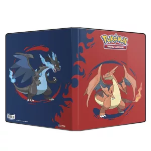 UP - Mega Charizard X and Mega Charizard Y 9-Pocket Portfolio for the Pokémon Trading Card Game-16735