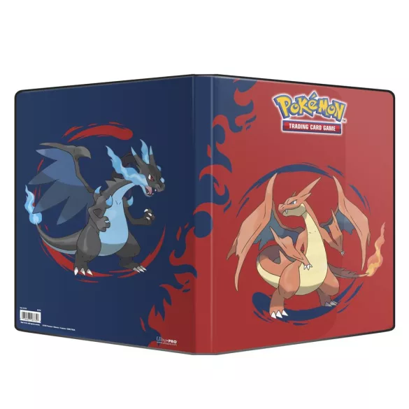 UP - Mega Charizard X and Mega Charizard Y 9-Pocket Portfolio for the Pokémon Trading Card Game-16735
