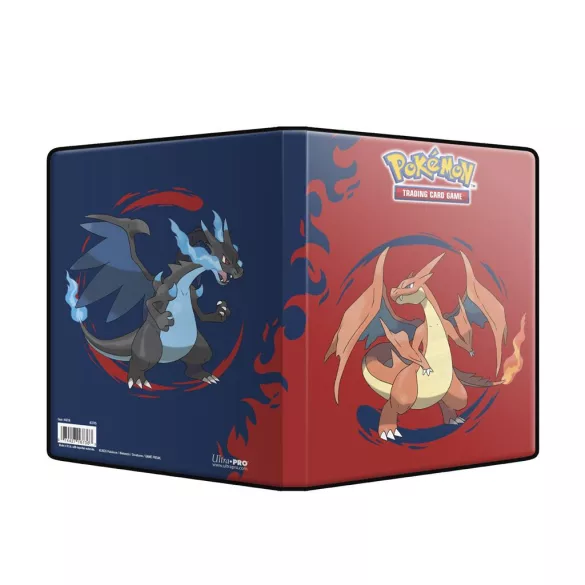 UP - Mega Charizard X and Mega Charizard Y 4-Pocket Portfolio for the Pokémon Trading Card Game-16736