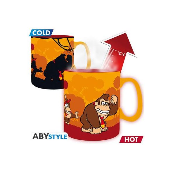 DONKEY KONG - Mug Heat Change - 460 ml - Donkey Kong - cardboard-ABYMUGA668