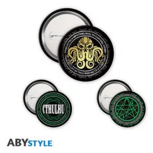 CTHULHU - Badge Pack - Necronomicon-ABYACC601