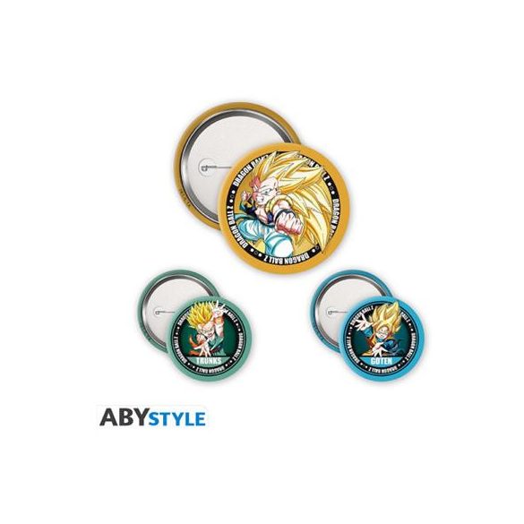 DRAGON BALL - Badge Pack - DBZ/Trunks, Goten & Gotrunks-ABYACC602