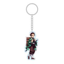 Demon Slayer - Holographic Acrylic Keychain - Tanjiro - 7,5cm-SAK70297