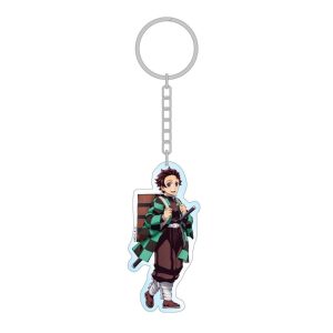 Demon Slayer - Holographic Acrylic Keychain - Tanjiro - 7,5cm-SAK70297