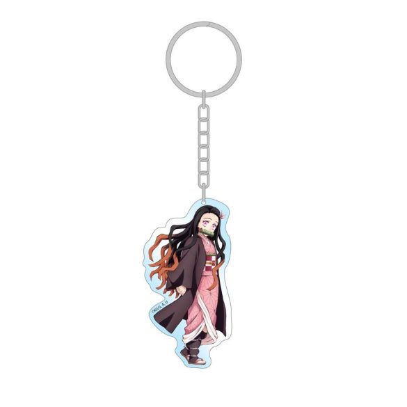 Demon Slayer - Holographic Acrylic Keychain - Nezuko - 7cm-SAK70298