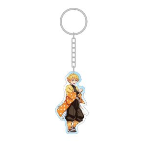 Demon Slayer - Holographic Acrylic Keychain - Zenitsu - 7cm-DSL-KC-02990