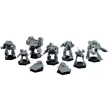 BattleTech Aces Scouring Sands Alpha Strike Atlas miniatűra - angol kiadás