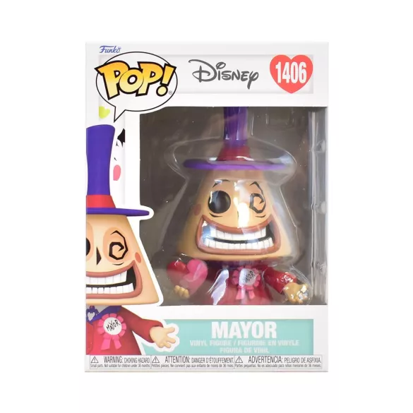 Funko POP Disney TNBC Valentines Mayor-75768
