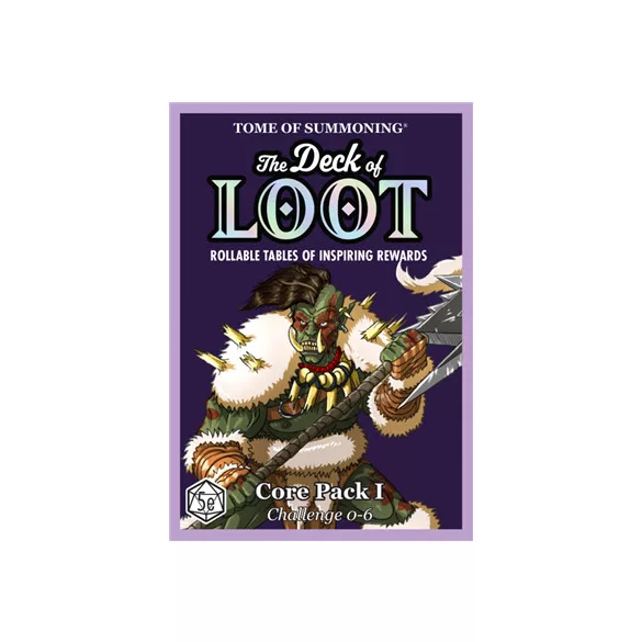 The Deck of Loot: Core Pack 1 - CR 0-6 - EN-TOS-DOL1