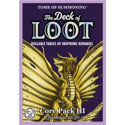 The Deck of Loot: Core Pack 3 - CR 11-30 - EN-TOS-DOL3