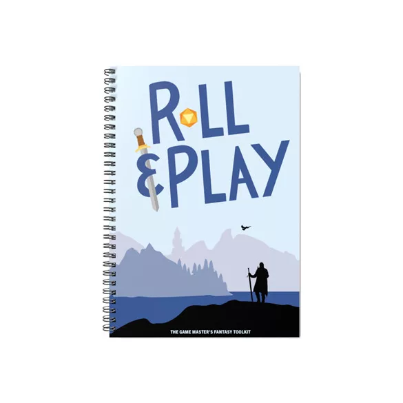 The Game Master's Fantasy Toolkit - EN-ROLLPLAY-GMFT-BOOK-BLUE