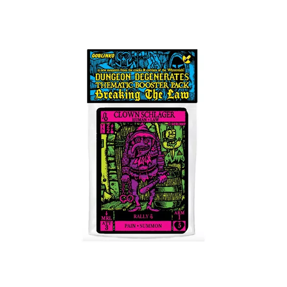 Dungeon Degenerates: Breaking the Law Booster - EN-GOBDD010