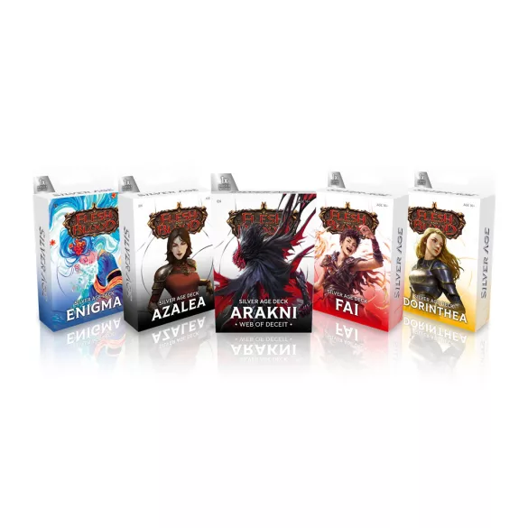 Flesh & Blood TCG - Silver Age: Chapter 2 Deck Display (10 Decks) - FR