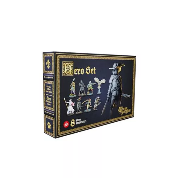 The Cats of Mont Saint Michel Hero Miniatures Set - DE-DPU-COMSM105M