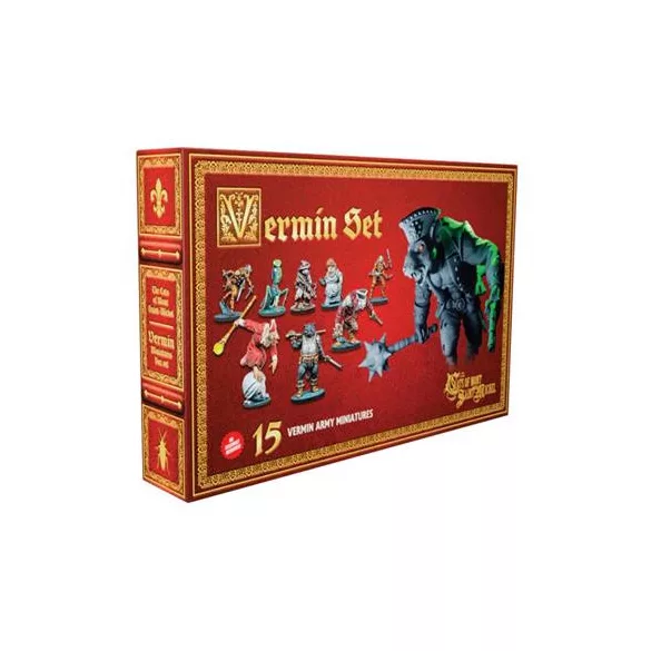 The Cats of Mont Saint Michel Vermin Miniatures Set - DE-DPU-COMSM106M