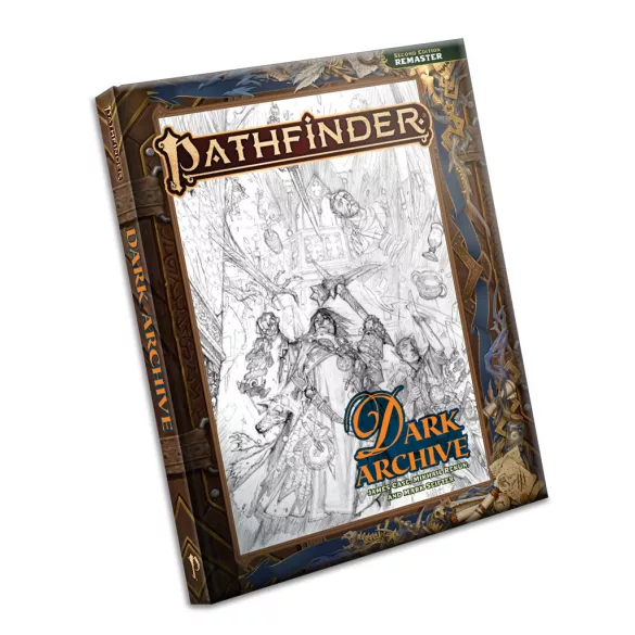 Pathfinder Dark Archive (Remastered) Sketch Cover - EN-PZO12012-SK