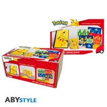 POKEMON - Pck A5 Notebook + Mug320ml + Postcards "Pikachu"-ABYPCK286