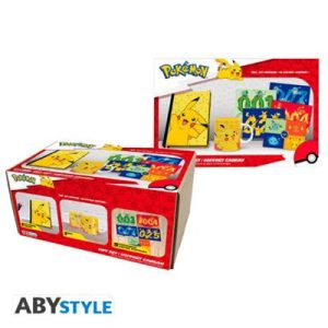 POKEMON - Pck A5 Notebook + Mug320ml + Postcards "Pikachu"-ABYPCK286