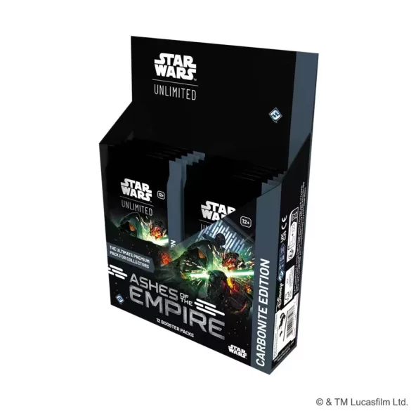 FFG - Star Wars: Unlimited - Ashes of the Empire Spotlight Deck Display (6 deck, német kiadás)