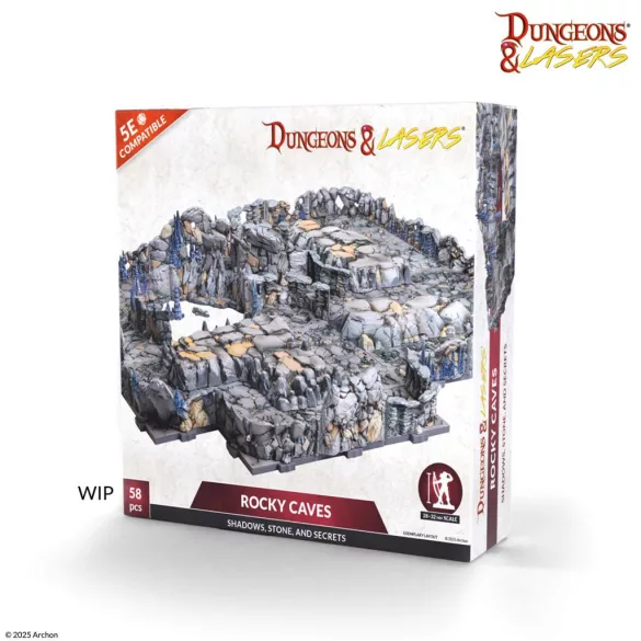 Dungeons & Lasers - Rocky Caves - EN-DNL0127