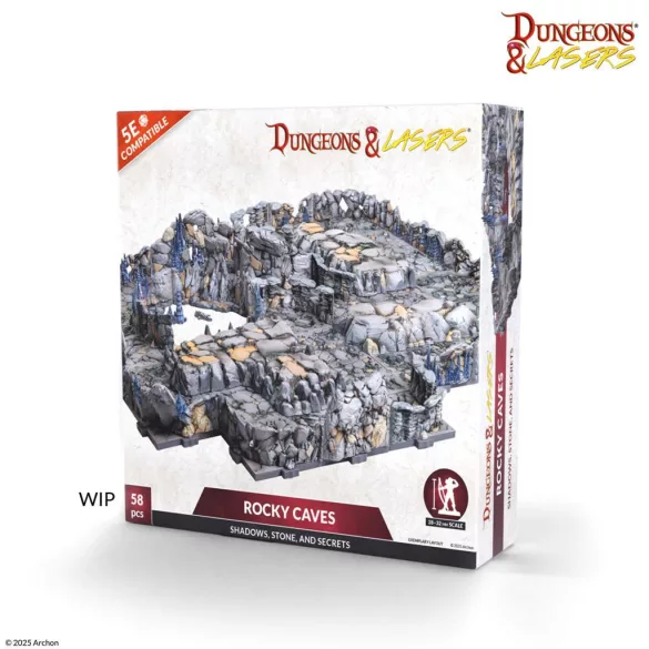 Dungeons & Lasers - Rocky Caves - EN