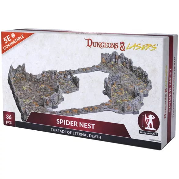Dungeons & Lasers - Spider Nest terepasztal-kiegészítő - angol kiadás
