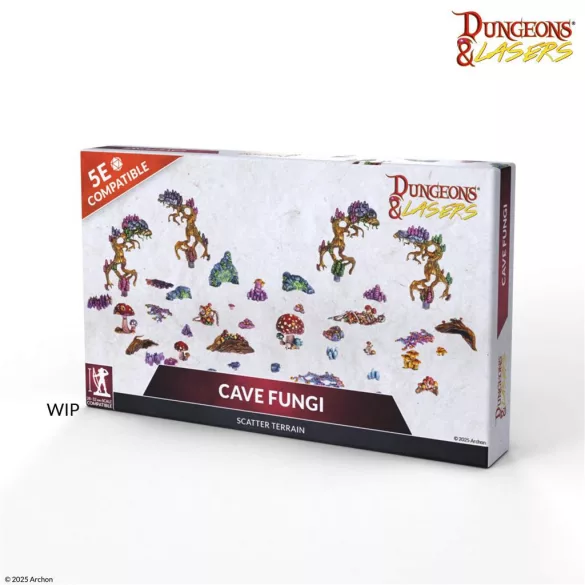 Dungeons & Lasers - Cave Fungi: Scatter Terrain - EN