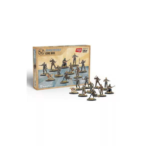 Fallout Miniatures: Wasteland Survivors Core Set (Plastic) - EN