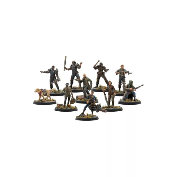 Fallout Miniatures: Wasteland Survivors Core Set (Plastic) - EN
