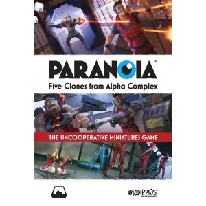 Paranoia Five Clones from Alpha Complex Book - EN-MUH087002