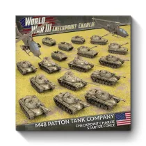 Checkpoint Charlie M48 Patton Tank Company (Plastic) - Limited Edition-TUSAB07