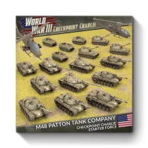 Checkpoint Charlie M48 Patton Tank Company (Plastic) - Limited Edition miniatűra készlet