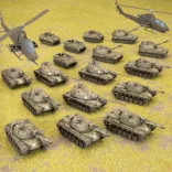Checkpoint Charlie M48 Patton Tank Company (Plastic) - Limited Edition miniatűra készlet