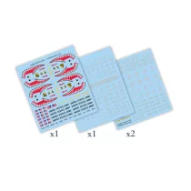 Checkpoint Charlie American Decals (x4 decal sheets)-TUS960