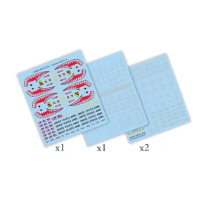 Checkpoint Charlie American Decals (x4 decal sheets)-TUS960
