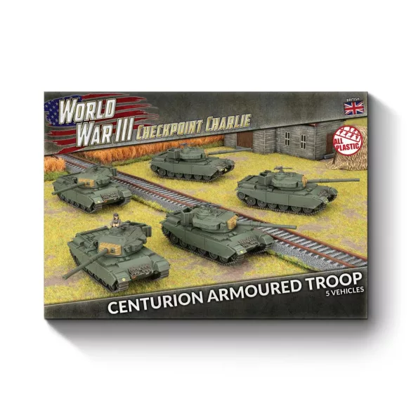 Checkpoint Charlie Centurion Territorial Armoured Troop (x5 Plastic)-TBBX16