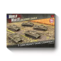 Checkpoint Charlie T-10M Heavy Tank Company (x5 Plastic)-TSBX37